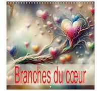 Calendrier 2027 · Branches du cœur | Cœurs d'arbres, une année de nature et d'amour réunis · 30 × 30 cm carré · CALVENDO Calendrier mural
