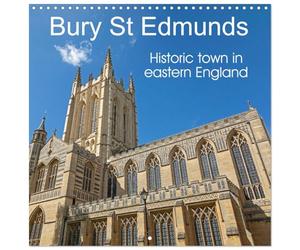 Calendrier 2027 · Bury St Edmunds - Ville historique de l'est de | l'Angleterre · Bury St Edmunds est célèbre pour les ruines de l'abbaye de… · 30 × 30 cm carré · CALVENDO Calendrier mural