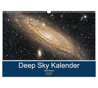 Calendrier 2027 · Calendrier du ciel profond | Calendrier 2022 avec des illustrations de nébuleuses, de galaxies et d'amas… · DIN A3 paysage · CALVENDO Calendrier mural