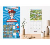 Calendrier 2027 - Calendrier mural Où est Charlie ? - Calendrier mensuel - 16 mois - 30 x 30 cm