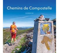 Calendrier 2027 chemins de Compostelle - Anne-Clotilde Chevillard - Place Des Victoires Eds - relié - Calendrier
