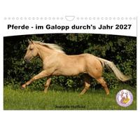 Calendrier 2027 · Chevaux - au galop à travers'''l'année 2027
