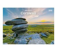 Calendrier 2027 Cornwall A5, calendrier mural, affichage mensuel, voyage, cadeau