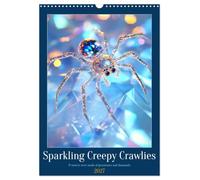 Calendrier 2027 · Crawlies effrayants étincelants