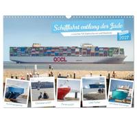 Calendrier 2027 · Croisière sur la Jade entre Wilhelmshaven et Hooksiel | Impressions maritimes de la Jade, avec de superbes navires au large de… · DIN A3 paysage · CALVENDO Calendrier mural