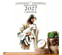 Calendrier 2027 Décor Mural Calendrier Histoires Bibliques Chrétiennes