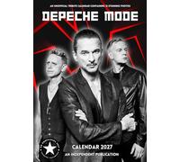 CALENDRIER 2027 DEPECHE MODE -GROUPE - MAXI FORMAT - FORMAT A3 + offert un agenda de poche