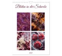 Calendrier 2027 · Des fleurs en suspens | Des fleurs aux couleurs chatoyantes entre l'eau, la glace et l'obscurité : une… · DIN A4 portrait · CALVENDO Calendrier mural