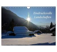 Calendrier 2027 · Des paysages impressionnants | De superbes photos de paysages au fil des saisons · DIN A4 paysage · CALVENDO Calendrier mural