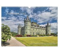 Calendrier 2027 · Écosse 2027 : châteaux, forteresses et ruines | L'Écosse, avec ses châteaux et ses remparts uniques, en 13 photos… · DIN A3 paysage · CALVENDO Calendrier mural