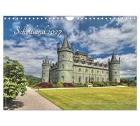 Calendrier 2027 · Écosse 2027 : châteaux, forteresses et ruines | L'Écosse, avec ses châteaux et ses remparts uniques, en 13 photos… · DIN A4 paysage · CALVENDO Calendrier mural