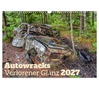 Calendrier 2027 · Épaves de voitures - Splendeur perdue 2027 | Épaves de voitures · Splendeur perdue · DIN A3 paysage · CALVENDO Calendrier mural
