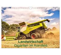 Calendrier 2027 · French Version · Agriculture - Des géants dans le champ | de blé · Des moissonneuses-batteuses ultramodernes lors de la récolte des… · DIN A4 paysage · CALVENDO Calendrier mural