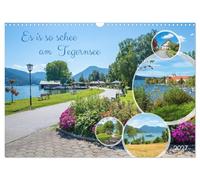 Calendrier 2027 · French Version · C'est si beau au lac de Tegern | Impressions autour du lac de Tegern · DIN A3 paysage · CALVENDO Calendrier mural