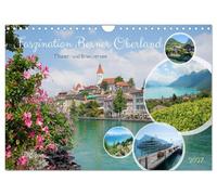 Calendrier 2027 · French Version · Fascination de l'Oberland bernois | Lacs de Thoune et de Brienz · Impressions de paysages autour des lacs de Thoune… · DIN A4 paysage · CALVENDO Calendrier mural