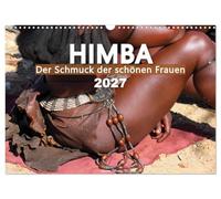 Calendrier 2027 · French Version · Himba - Les bijoux des belles femmes | Les bijoux des femmes Himba, faits de cuir, de coquillages et de métal, ne sont… · DIN A3 paysage · CALVENDO Calendrier mural