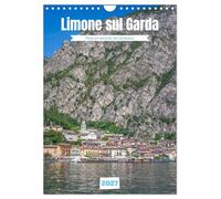 Calendrier 2027 · French Version · Limone sul Garda - Perle sur la rive | occidentale du lac de Garde · Une ambiance méditerranéenne au bord du lac de… · DIN A4 portrait · CALVENDO Calendrier mural