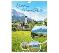 Calendrier 2027 · French Version · Poster chrétien sur la nature | Motifs naturels avec une parole biblique, une citation ou une bénédiction · DIN A4 portrait · CALVENDO Calendrier mural