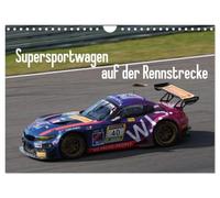 Calendrier 2027 · French Version · Supercars sur circuit | Photos de diverses voitures de course GT3 issues de différentes séries de… · DIN A4 paysage · CALVENDO Calendrier mural