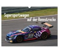 Calendrier 2027 · French Version · Supercars sur circuit | Photos de diverses voitures de course GT3 issues de différentes séries de… · DIN A3 paysage · CALVENDO Calendrier mural