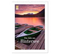 Calendrier 2027 · French Version · Un an à Hintersee | Le lac Hintersee à Ramsau au fil des saisons · DIN A3 portrait · CALVENDO Calendrier mural