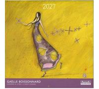 Calendrier 2027 Gaëlle Boissonnard (16 Mois) - Le sourire du vent - 30x30 cm (Gd Mod) - 25404