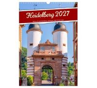 Calendrier 2027 · Heidelberg - La nostalgie d'Heidelberg | 12 mois riches en souvenirs · Avec ce calendrier, vous pourrez profiter toute… · DIN A3 portrait · CALVENDO Calendrier mural