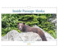 Calendrier 2027 · Inside Passage - Alaska | Inside Passage Alaska » présente la faune fascinante de l'un des paysages… · DIN A4 paysage · CALVENDO Calendrier mural