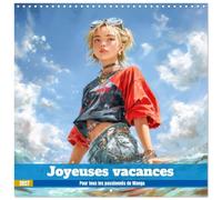 Calendrier 2027 · Joyeuses vacances - Pour tous les passionnés de Manga | Joie et humour · 30 × 30 cm carré · CALVENDO Calendrier mural