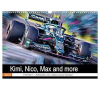 Calendrier 2027 · Kimi, Nico, Max et bien d'autres encore