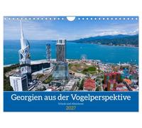 Calendrier 2027 · La Géorgie vue d'en haut | Un pays du Caucase du Sud, situé entre l'Europe et l'Asie · DIN A4 paysage · CALVENDO Calendrier mural