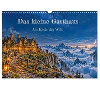 Calendrier 2027 · La petite auberge - Au bout du monde | Un refuge magique pour des hôtes exceptionnels · DIN A3 paysage · CALVENDO Calendrier mural