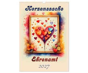 Calendrier 2027 · Le bénévolat, une affaire de cœur | Un engagement qui crée des liens · DIN A3 portrait · CALVENDO Calendrier mural