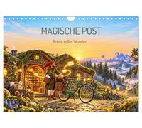 MAGISCHE POST - Briefe voller Wunder (Wandkalender 2027 DIN A4 quer), CALVENDO Monatskalender: Ein Postbote liefert magische Briefe.