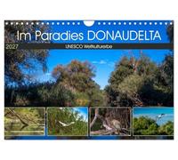 Calendrier 2027 · Le paradis du delta du Danube | Le delta du Danube · inscrit au patrimoine mondial de l'UNESCO depuis 1991 · DIN A4 paysage · CALVENDO Calendrier mural