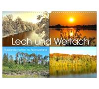 Calendrier 2027 · Lech et Wertach : paysages fluviaux des Préalpes | Le Lech et la Wertach, deux cours d'eau majeurs, marquent de leur empreinte les… · DIN A3 paysage · CALVENDO Calendrier mural