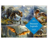 Calendrier 2027 · Légendes des dinosaures
