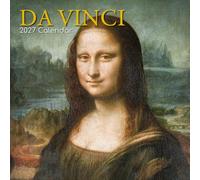 CALENDRIER 2027 LEONARD DE VINCI ET MICHEL ANGE - ART RENAISSANCE (sg) + offert un agenda de poche 2027