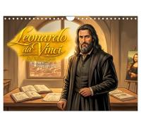 Leonardo da Vinci - Das Universalgenie (Wandkalender 2027 DIN A4 quer), CALVENDO Monatskalender: Leonardo da Vinci - das faszinierende Leben eines Universalgenies in zwölf Bildern.
