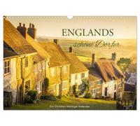 Calendrier 2027 · Les beaux villages d'Angleterre | Une idylle pittoresque sur une île britannique · DIN A3 paysage · CALVENDO Calendrier mural