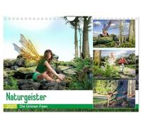 Calendrier 2027 · Les esprits de la nature : les fées vertes | La forêt et ses secrets, les fées · DIN A4 paysage · CALVENDO Calendrier mural