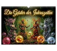 Calendrier 2027 · Les esprits des saisons | Quand la nature prend vie · DIN A3 paysage · CALVENDO Calendrier mural