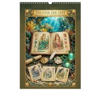 Calendrier 2027 · Les filles des profondeurs | Un almanach des créatures marines féminines · DIN A3 portrait · CALVENDO Calendrier mural