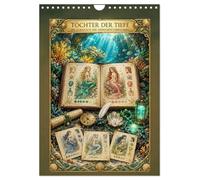 Calendrier 2027 · Les filles des profondeurs | Un almanach des créatures marines féminines · DIN A4 portrait · CALVENDO Calendrier mural