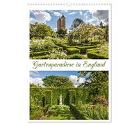 Calendrier 2027 · Les paradis du jardinage en Angleterre | Des clichés enchanteurs pris dans les plus beaux jardins et parcs, avec des… · DIN A3 portrait · CALVENDO Calendrier mural