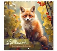 Calendrier 2027 · Les renards, des créatures si mignonnes | Des renards rusés, mis en scène de manière onirique à l'aide de l'IA · 30 × 30 cm carré · CALVENDO Calendrier mural