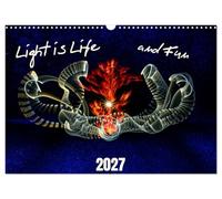 Calendrier 2027 · Light is Life and Fun