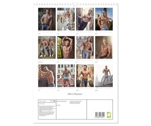 Calendrier 2027 · Men's Physique | Athlète en forme · DIN A3 portrait · CALVENDO Calendrier mural