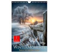 Calendrier 2027 · Moments d' er - la nature dans sa robe blanche | Une année de magie ernale · DIN A4 portrait · CALVENDO Calendrier mural