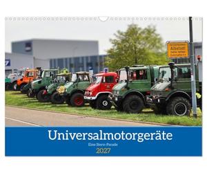 Calendrier 2027 · Outils électriques universels : un défilé de modèles | Des véhicules d'exception, des modèles actuels aux voitures de collection · DIN A3 paysage · CALVENDO Calendrier mural